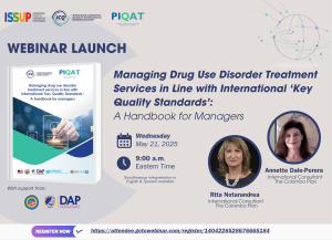 Managing drug use disorder treatment services in line with international ‘Key Quality Standards’ flyer Managing drug use disorder treatment services in line with international ‘Key Quality Standards’ flyer