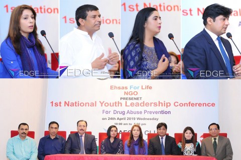 1er National Youth Leadership Conference For Drug Abuse Prevention A Lahore International Society Of Substance Use Professionals