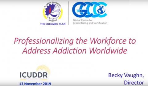 International Certified Addiction Professional (ICAP) Webinar