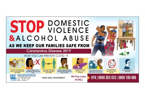 Parem a violência doméstica e o abuso de álcool enquanto protegemos nossas famílias do COVID-19