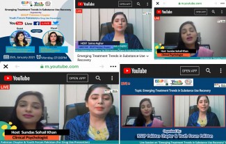 Liveon on Sessi "EMERGING TREATMENT TRENDS IN SUBSTANCE USE RECOVERY" By ISSUP Pakistan Chapter, Youth Forum Pakistan and M A Jinnah Foundation