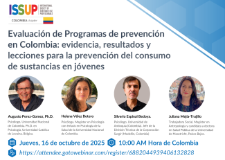 ISSUP Colombia flyer