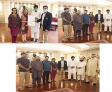 Президент ISSUP Пакистан провел встречу с директорами и членами, а также распространил сертификаты ICAP в отеле PC, Лахор, Пакистан 