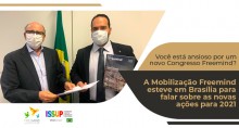A Mobilação Freemind esteve em Brasília para falar sobre as novas ações para 2021
