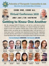 Konferensi Virtual Federasi Komunitas Terapi di Asia 2021 Saling Mengenal