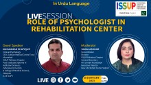ROLE OF PSYCHOLOGIST IN REHABILITATION CENTER